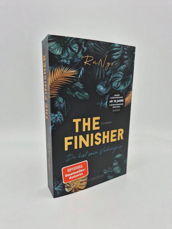 Außenansicht des Buches „The Finisher – Du bist sein Verhängnis “
