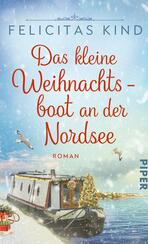 Das kleine Weihnachtsboot an der Nordsee