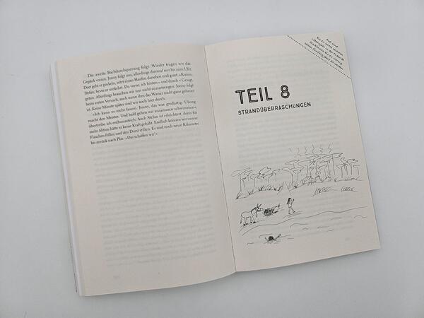 Außenansicht des Buches „Immer den Nüstern nach“