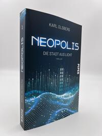 Innenansicht des Buches „Neopolis – Die Stadt aus Licht“