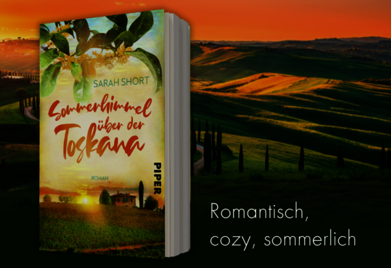Buch „Sommerhimmel über der Toskana“