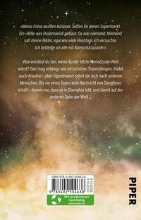 Rückansicht des Buches „Allein durch die Sterne“