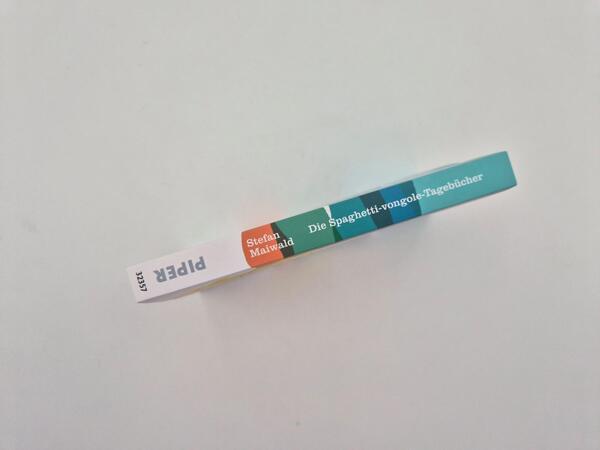 Außenansicht des Buches „Die Spaghetti-vongole-Tagebücher“