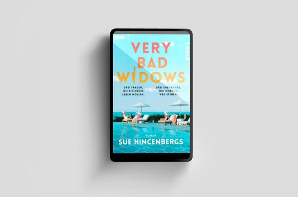 Außenansicht des Buches „Very Bad Widows“