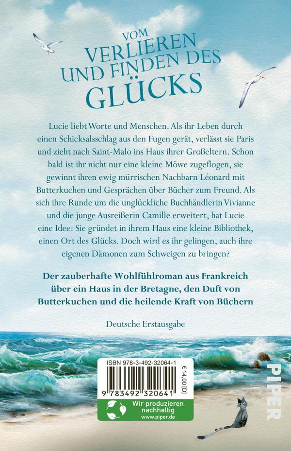 Rückansicht des Buches „Die Bibliothek der guten Taten“ 