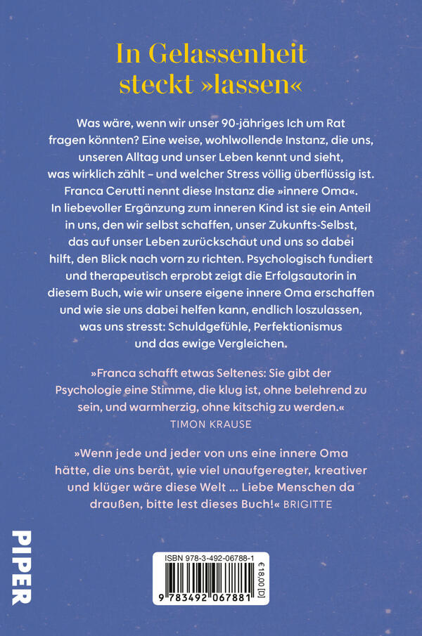 Rückansicht des Buches „Die innere Oma“