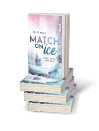 Bücherstapel des Buches „Match on Ice“