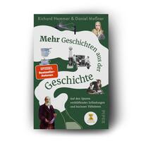 Außenansicht des Buches „Mehr Geschichten aus der Geschichte“