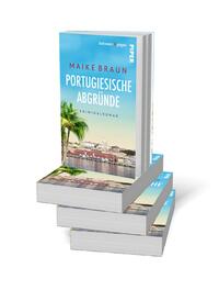 Bücherstapel des Buches „Portugiesische Abgründe“