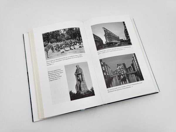 Innenansicht des Buches „Zucker, Schnaps und Nilpferdpeitsche“
