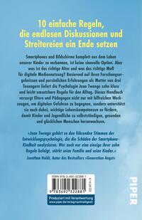 Rückansicht des Buches „10 Regeln zum Schutz unserer Kinder in einer digitalen Welt“
