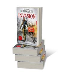 Bücherstapel des Buches „Invasion“