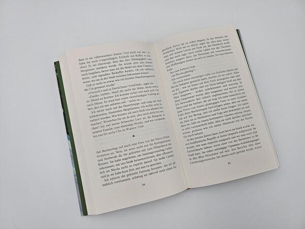 Innenansicht des Buches „Das Zimmer“