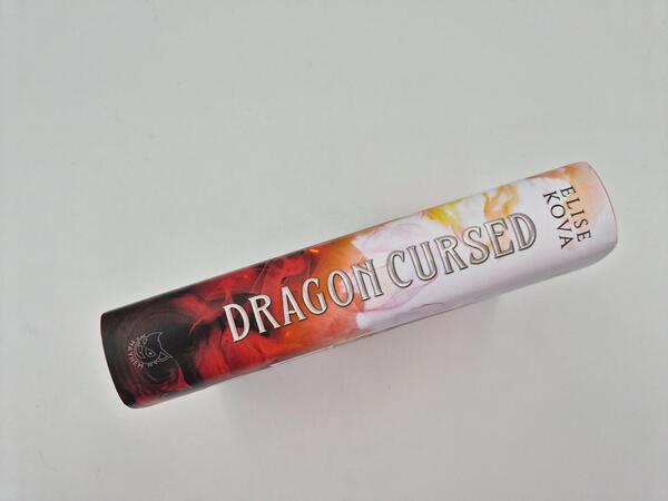 Außenansicht des Buches „Dragon Cursed – Zeig keine Gnade“