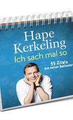 Ich sach mal so