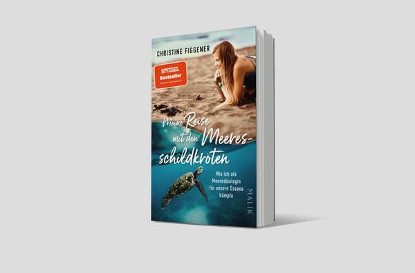 Außenansicht des Buches „Meine Reise mit den Meeresschildkröten“