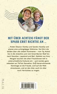 Rückansicht des Buches „The traveling Nanas – Here we go“