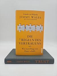 Außenansicht des Buches „TRUST“