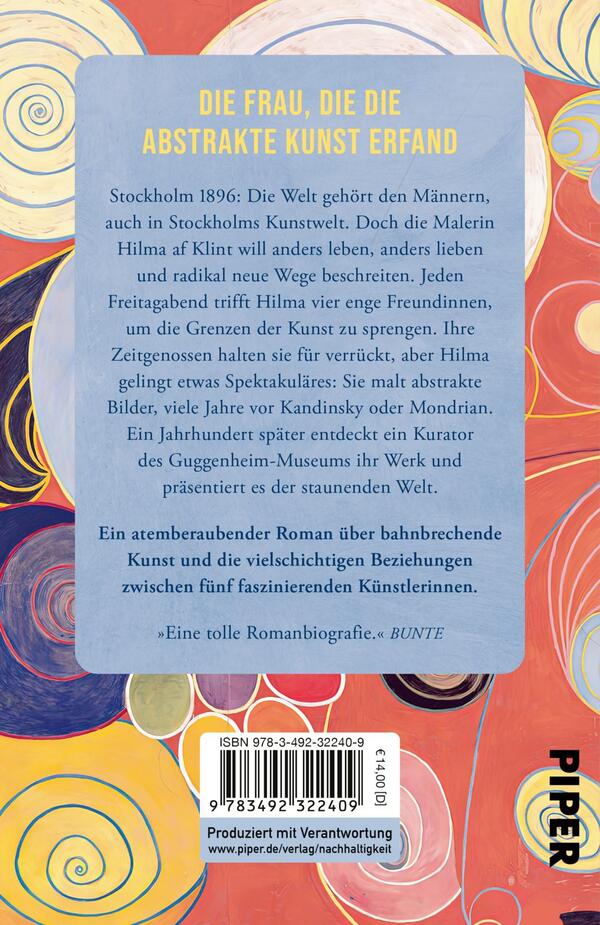 Rückansicht des Buches „Hilma“