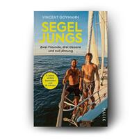 Außenansicht des Buches „Segeljungs“