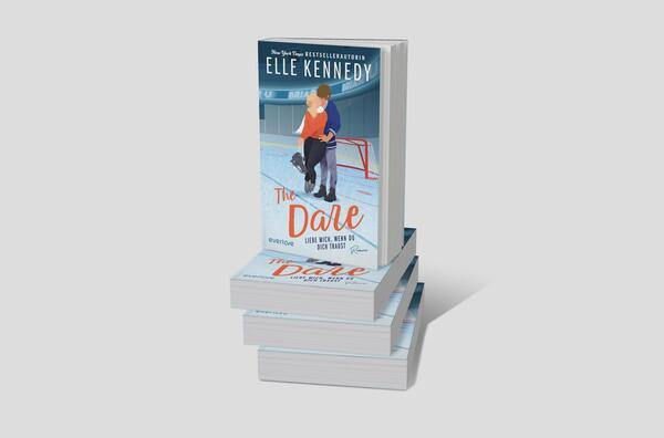 Bücherstapel des Buches „The Dare – Liebe mich, wenn du dich traust“