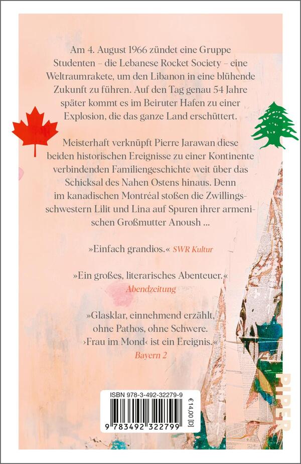 Rückansicht des Buches „Frau im Mond“