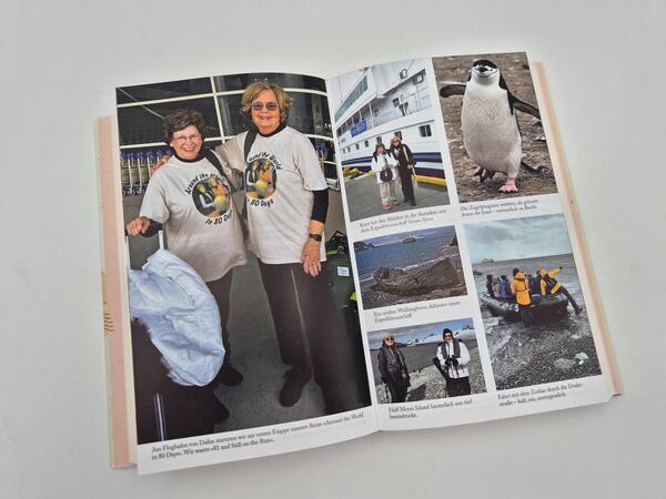 Außenansicht des Buches „The traveling Nanas – Here we go“