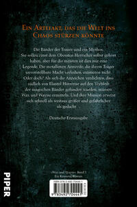 Rückansicht des Buches „Bänder der Trauer“