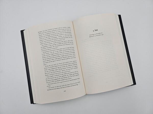 Außenansicht des Buches „Die weiße Nacht“