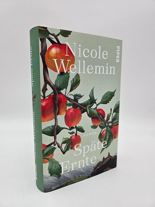 Innenansicht des Buches „Späte Ernte“