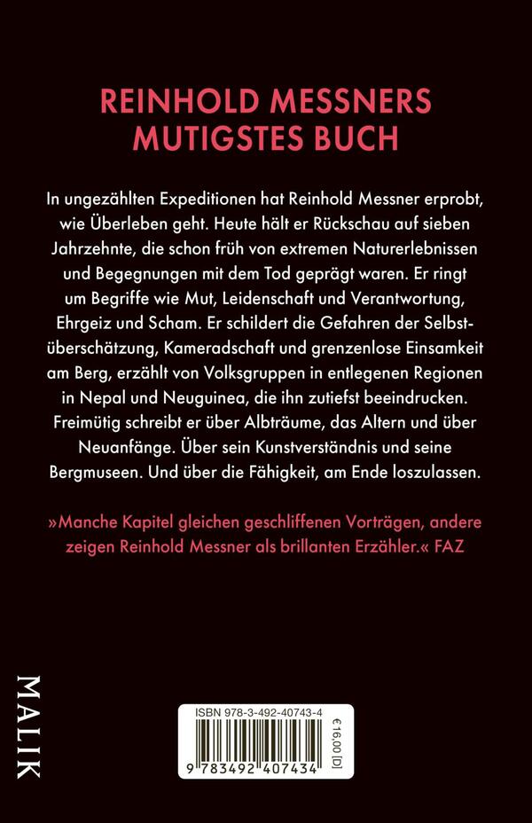 Rückansicht des Buches „Über Leben“