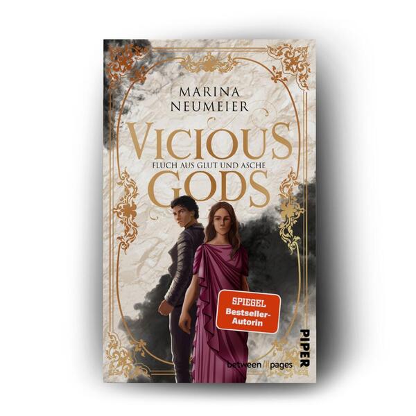 Außenansicht des Buches „Vicious Gods – Fluch aus Glut und Asche“