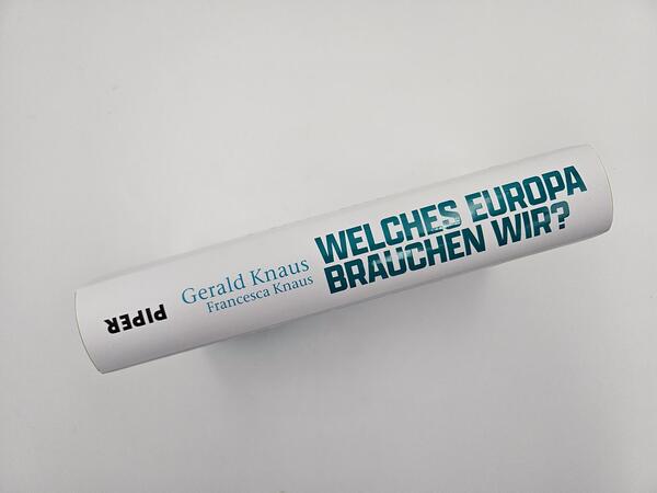 Außenansicht des Buches „Welches Europa brauchen wir?“