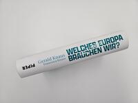 Außenansicht des Buches „Welches Europa brauchen wir?“