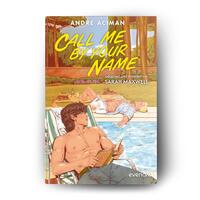 Außenansicht des Buches „Call me by your Name“