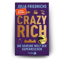 Außenansicht des Buches „Crazy Rich“
