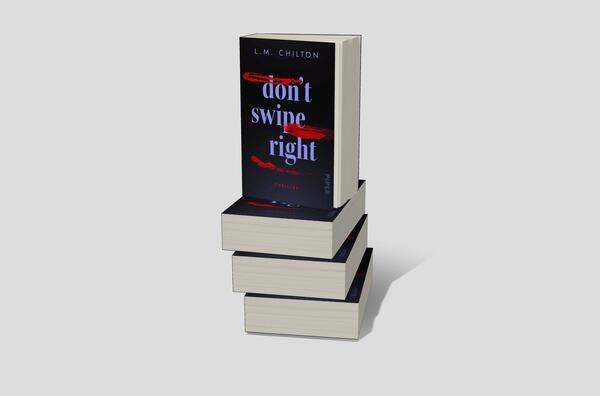 Bücherstapel des Buches „Don't Swipe Right“