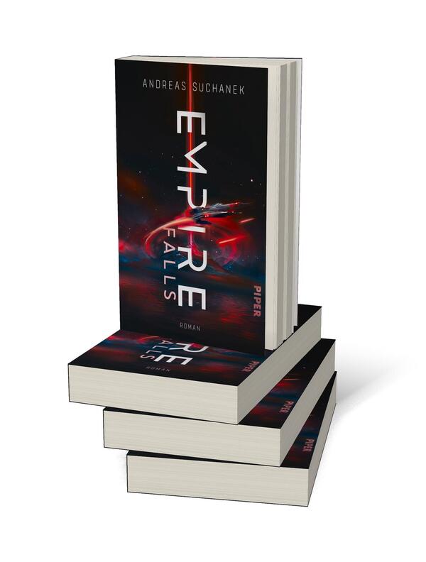 Bücherstapel des Buches „Empire falls“