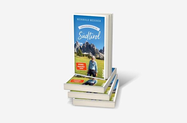 Bücherstapel des Buches „Gebrauchsanweisung für Südtirol“