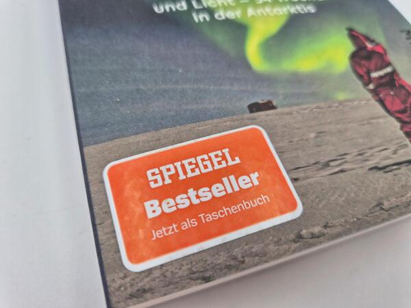Außenansicht des Buches „Polarschimmer“