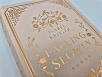 Außenansicht des Buches „Falling slowly“