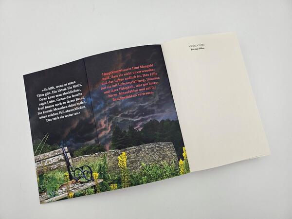 Innenansicht des Buches „Zornige Söhne“