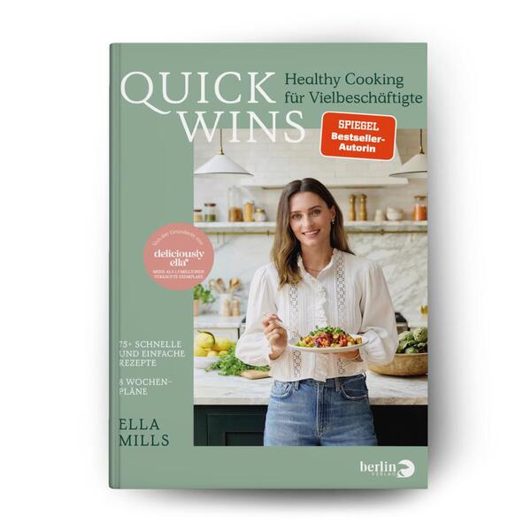 Außenansicht des Buches „Deliciously Ella – QUICK WINS   “