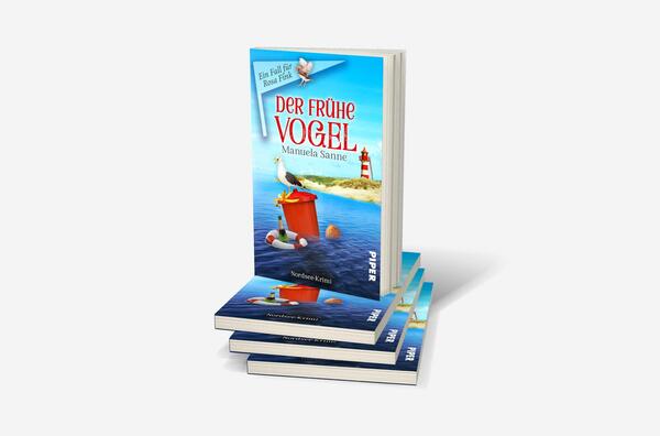 Bücherstapel des Buches „Der frühe Vogel“