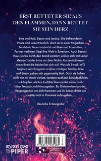 Rückansicht des Buches „From the Embers – Sie müssen erst alles verlieren, um einander zu finden“ 