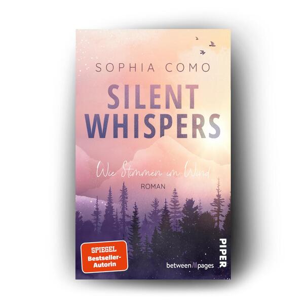 Außenansicht des Buches „Silent Whispers – Wie Stimmen im Wind“