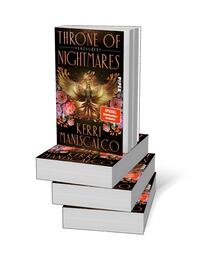 Bücherstapel des Buches „Throne of Nightmares – Verzaubert“