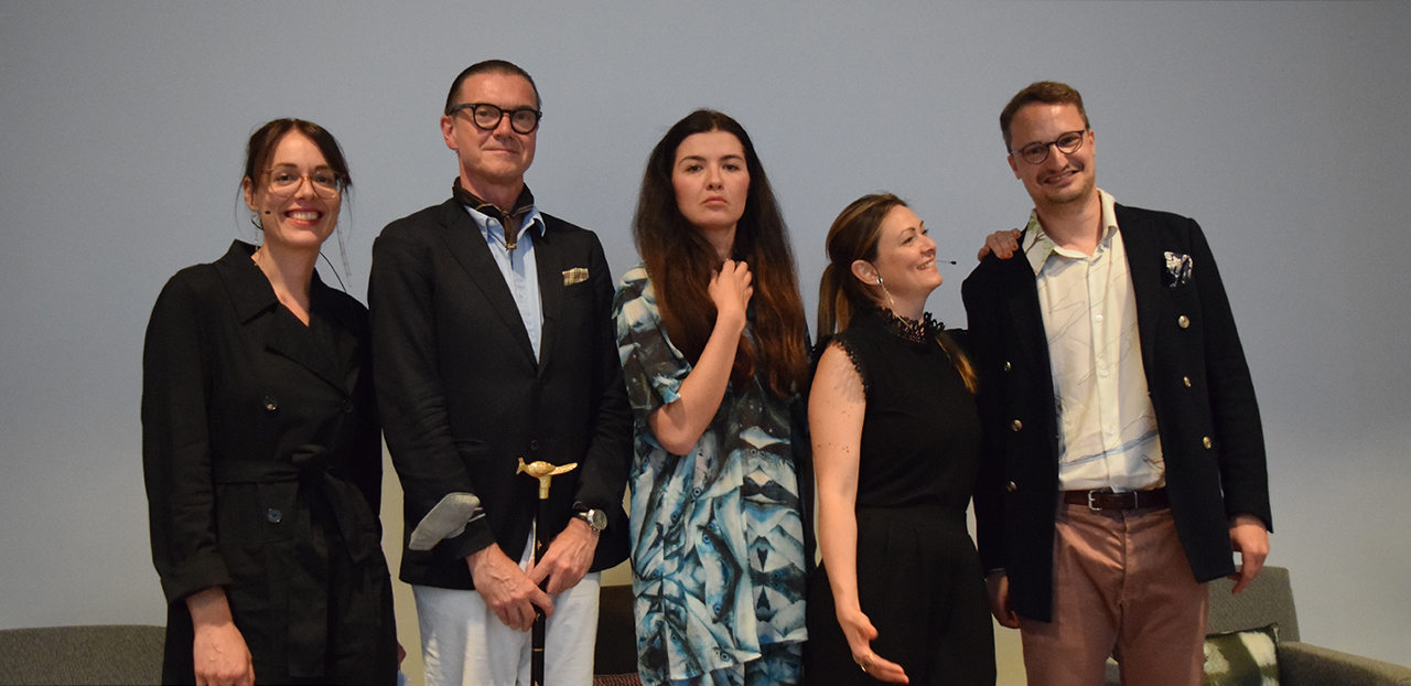 Die Jury zur Vergabe des „Deutschen Popliteraturpreis"