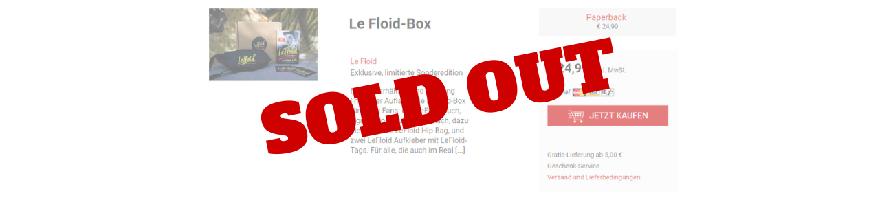 LeFloid-Box - Ausverkauft LeFloid-Box - Ausverkauft